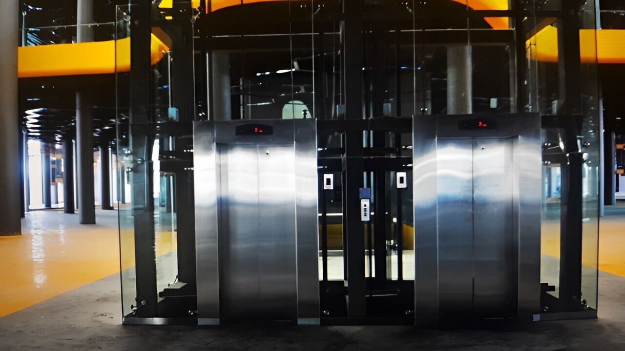 Входные арки для лифтов, MEGA Silk Way, г. Астана